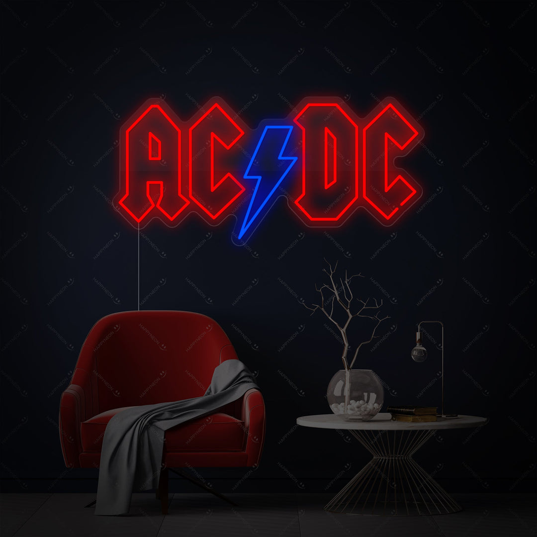 "ACDC" Neonschild