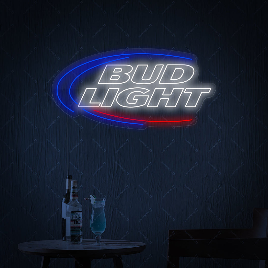 "Bud Light" Neonschild