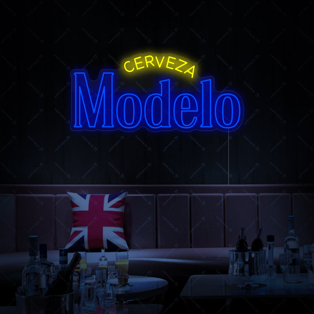 "Cerveza Modelo" Neonschild