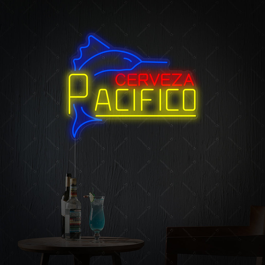 "Cerveza Pacifico" Neonschild