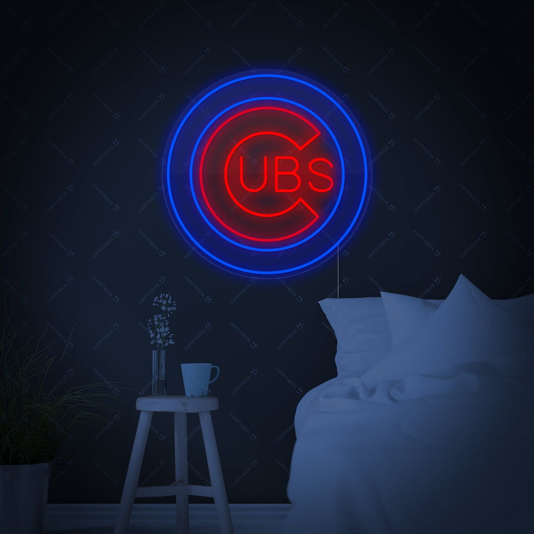 "CUBS" Neonschild