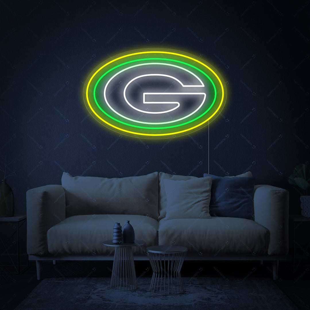 "Green Bay Packers" Neonschild