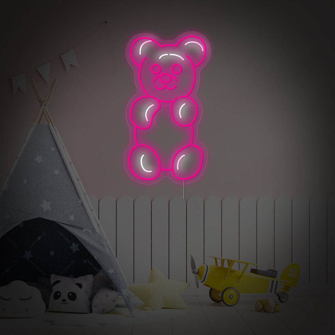"Gummibärchen" Neonschild