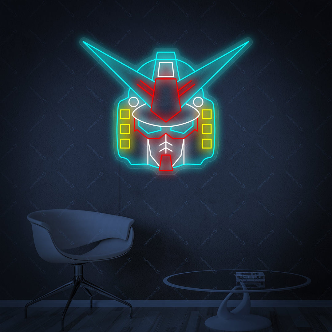 "Gundam Robot" Neonschild