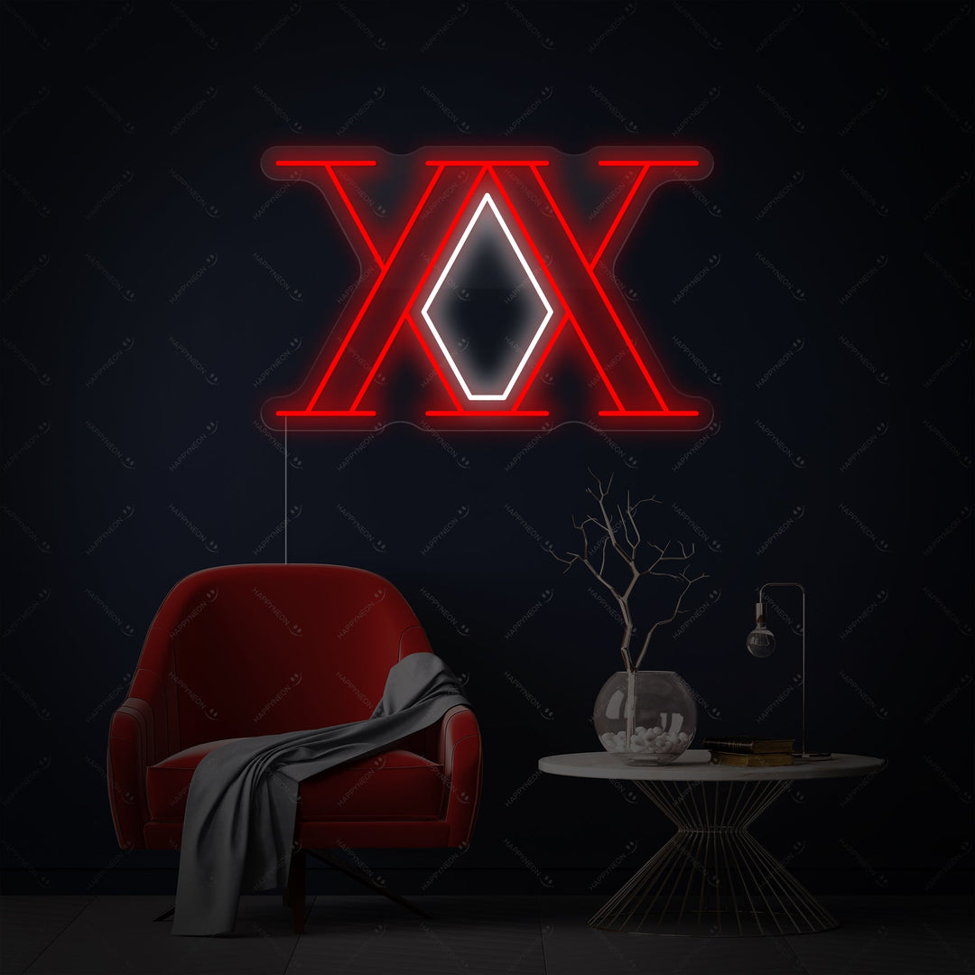 "Hunter X Hunter" Neonschild