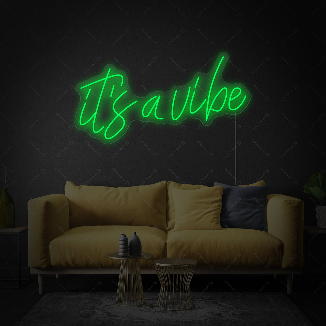 "It's a Vibe" Neonschild