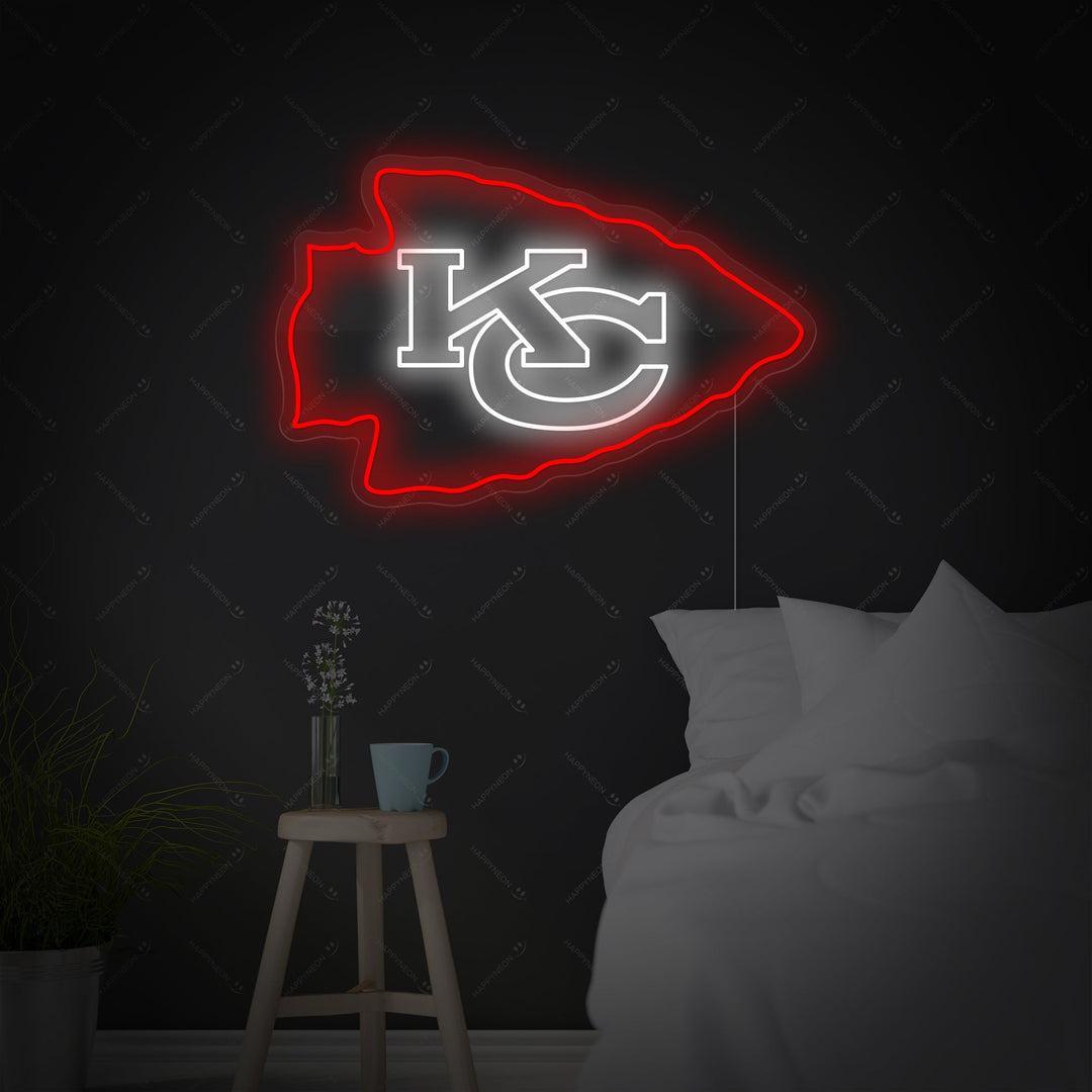 "KC Chiefs" Neonschild