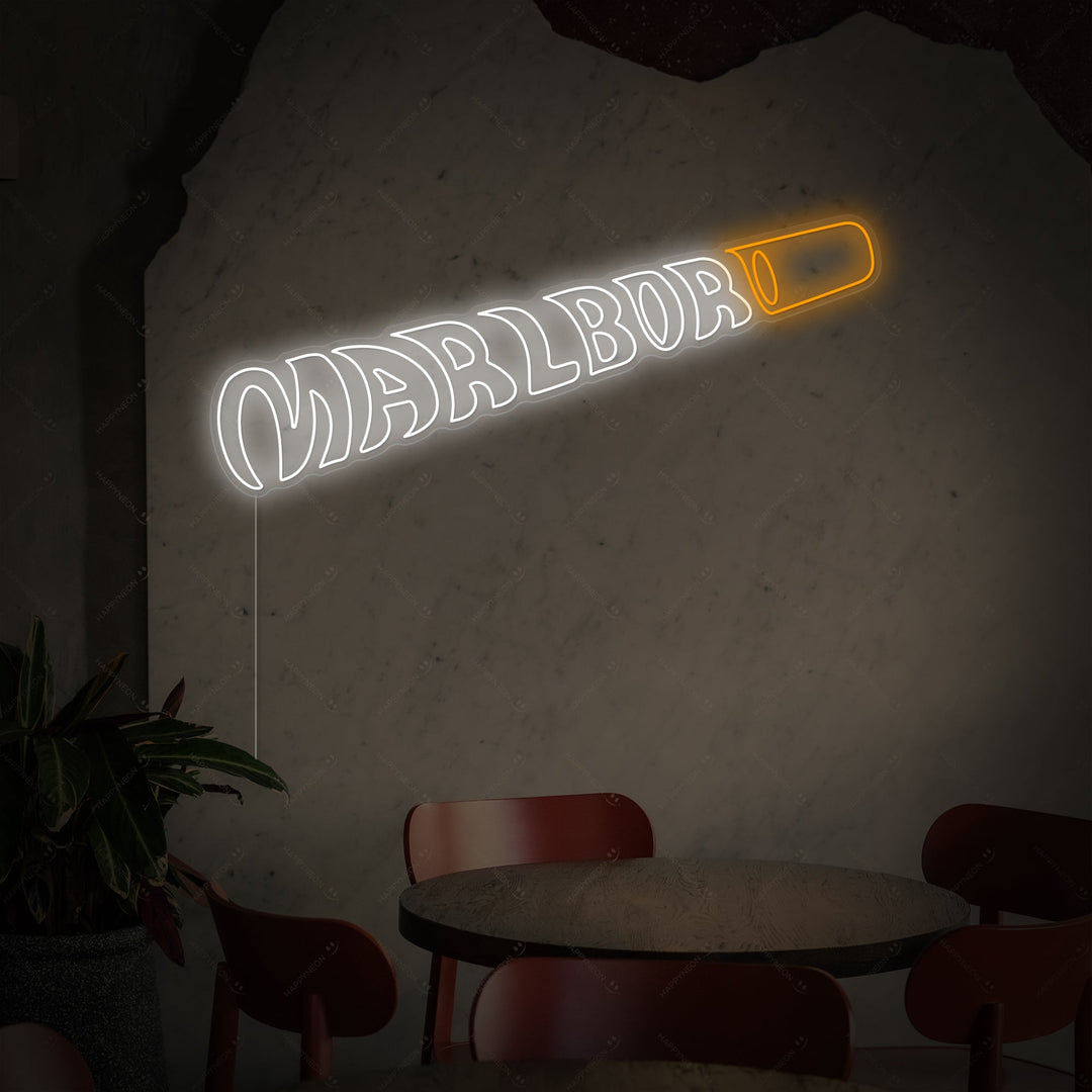 "Marlbor Zigarette" Neonschild