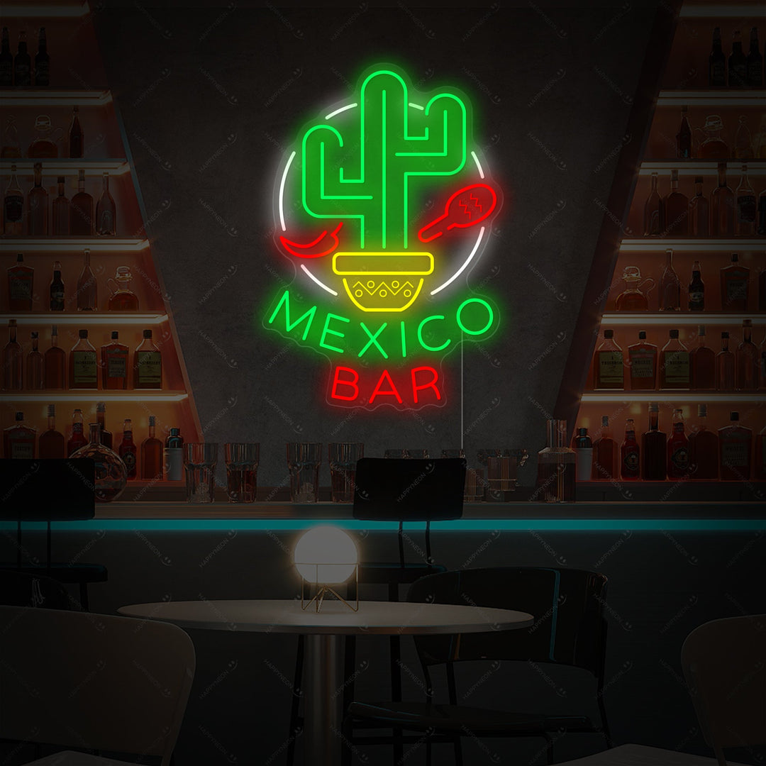 "Mexico Bar" Neonschild