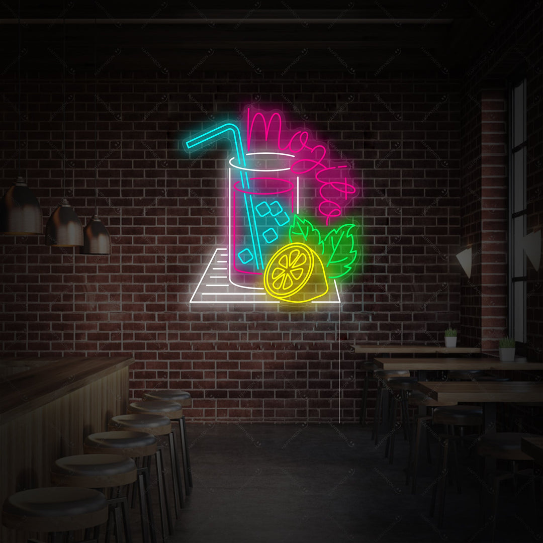 "Mojito" Neonschild