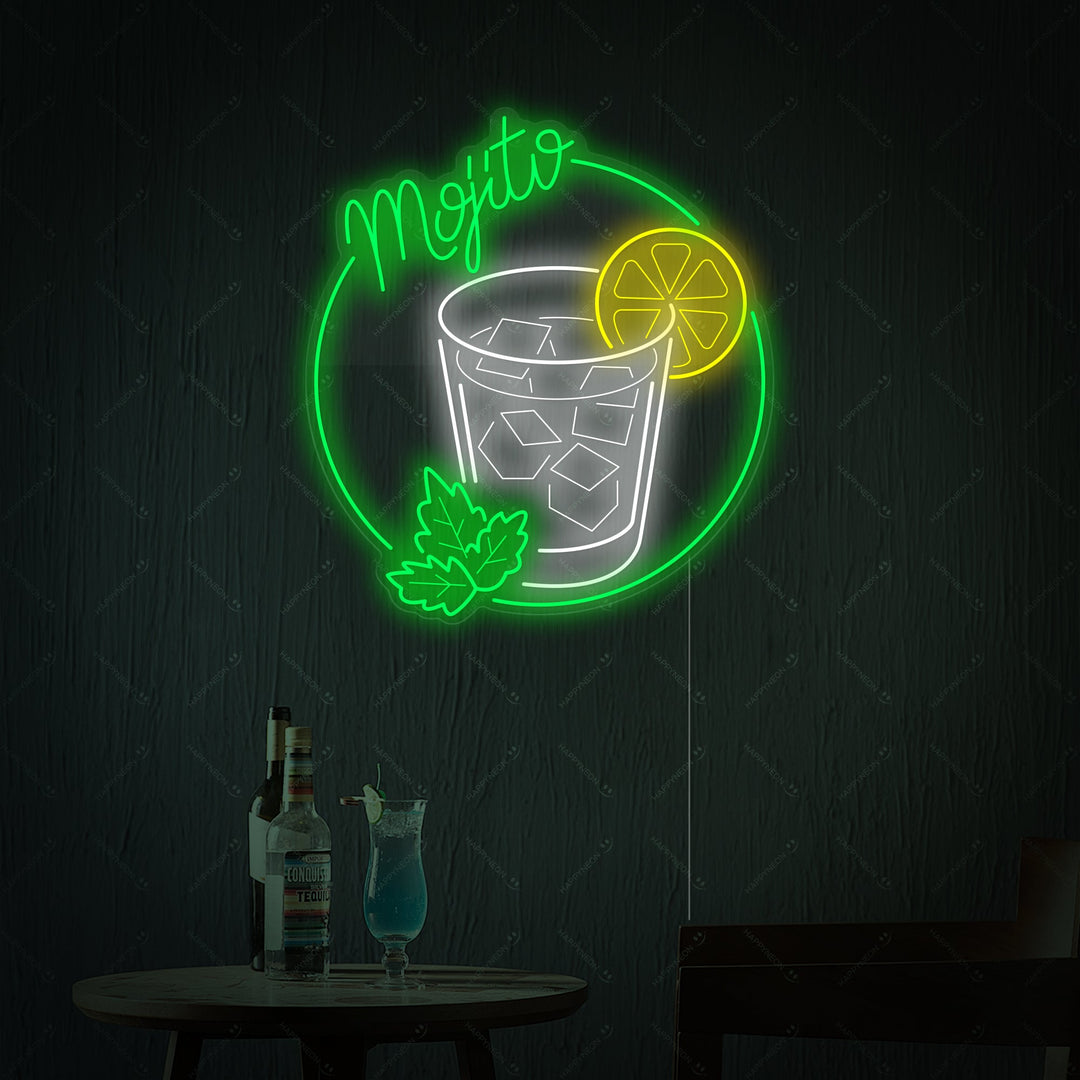 "Mojito" Neonschild