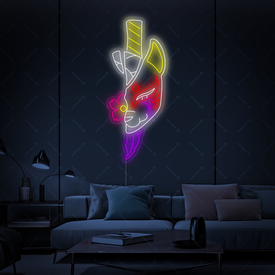 "Nezuko" Neonschild