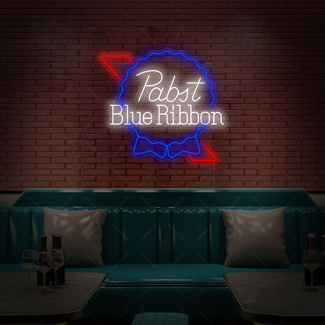"Pabst Blue Ribbon" Neonschild