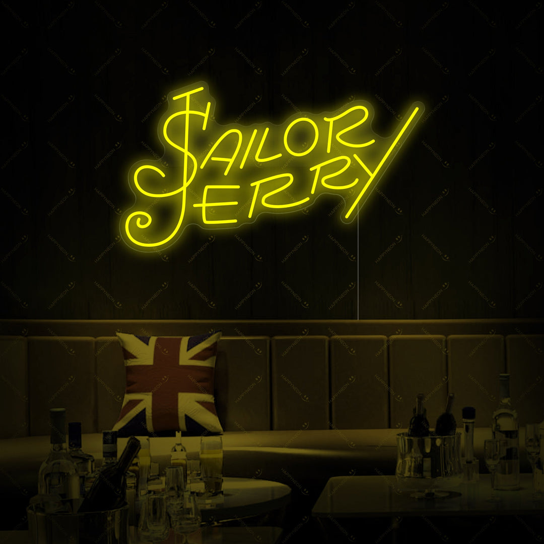 "Sailor Jerry Rum" Neonschild
