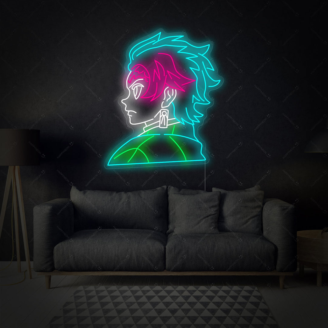 "Tanjiro" Neonschild