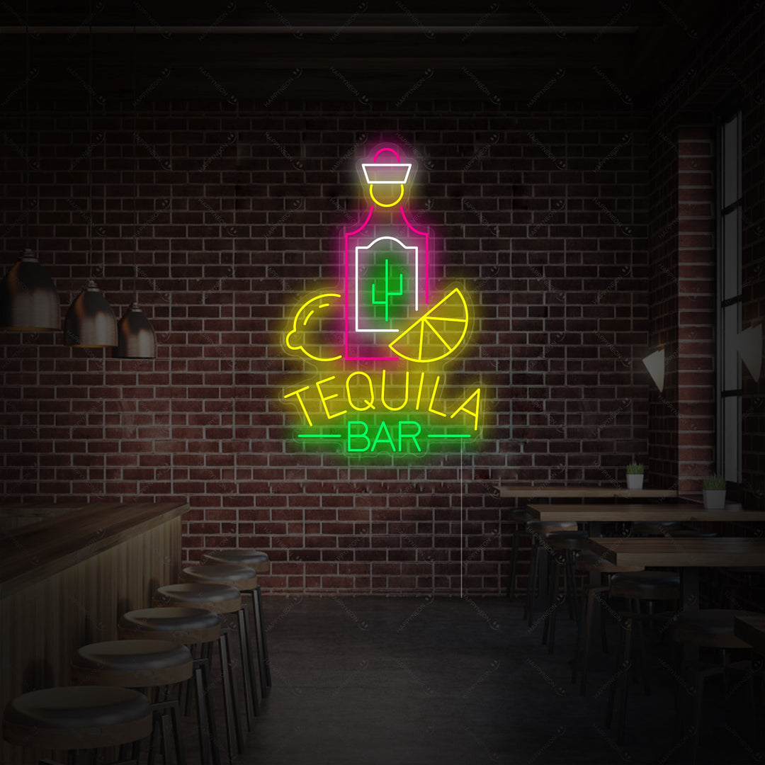 "Tequila Bar" Neonschild