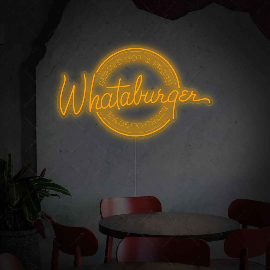 "Whataburger" Neonschild