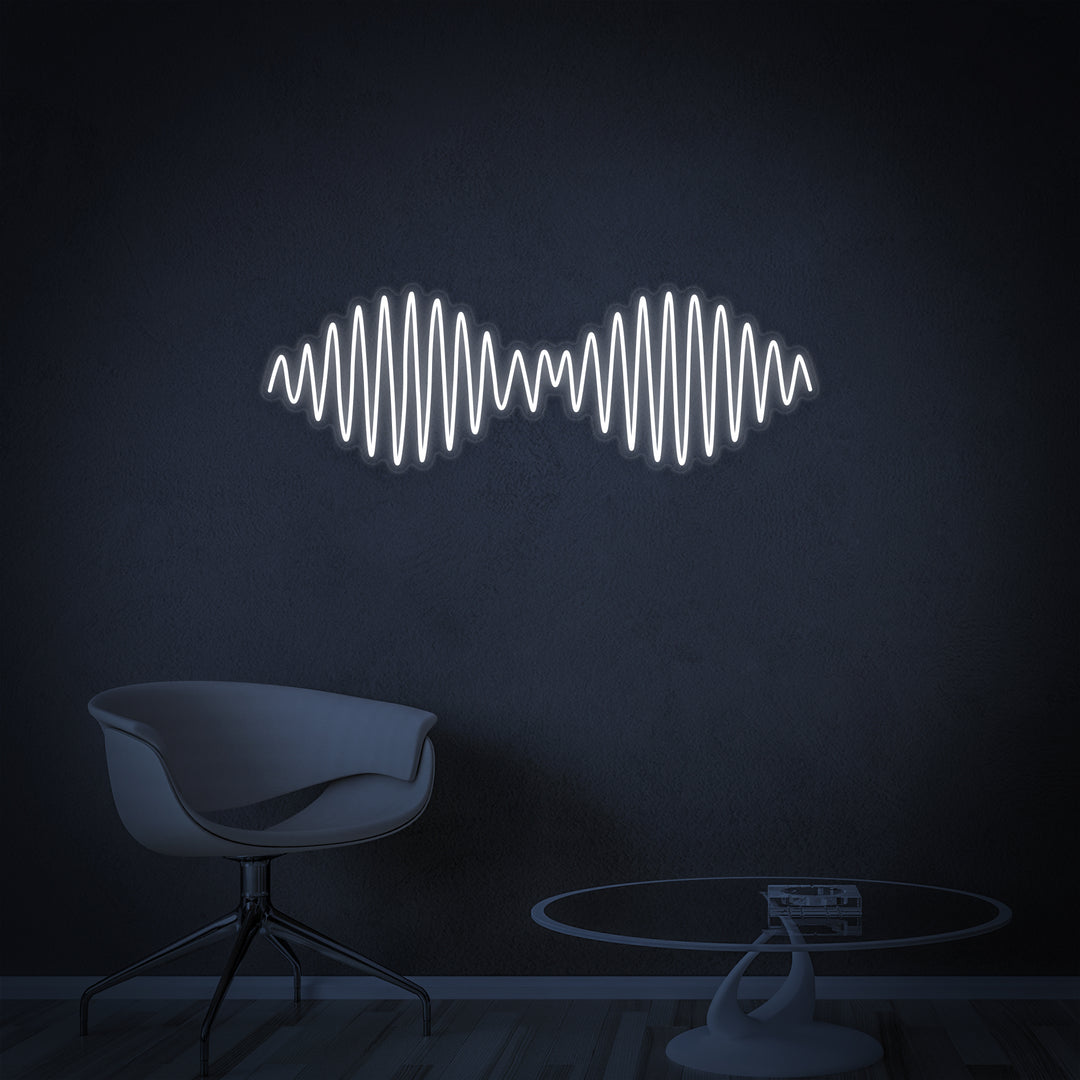 "AM Wave Musik Rockband" Neonschrift