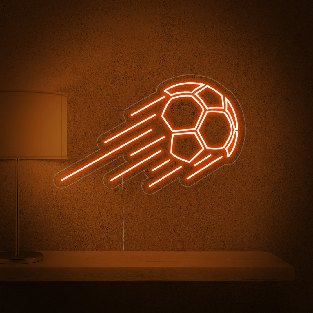 "Fußball" Neonschrift
