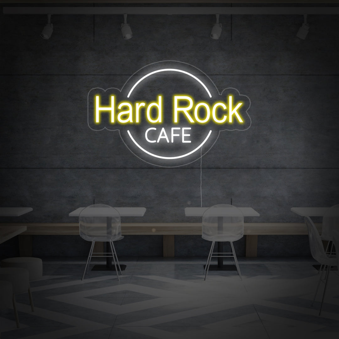 "Hard Rock Cafe" Neonschrift