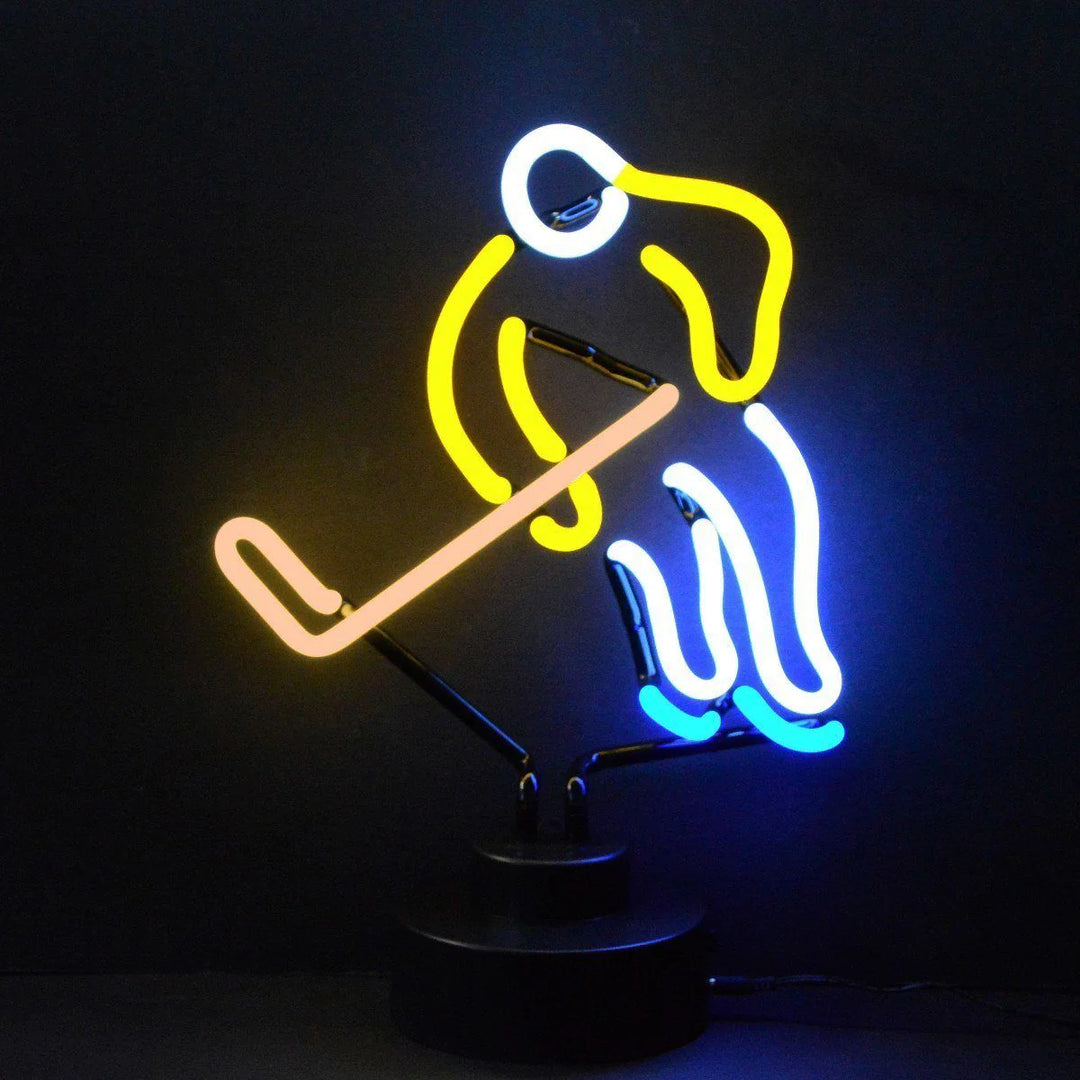 "Eishockey Tisch-Neonschild, Glas-Neonschild" Neonschrift