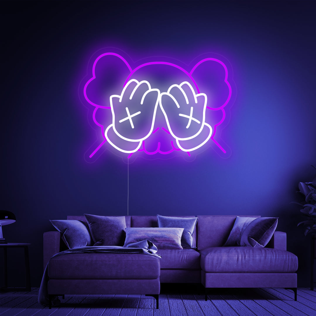 "KAW, Anime, Zimmerdekoration" Neonschrift