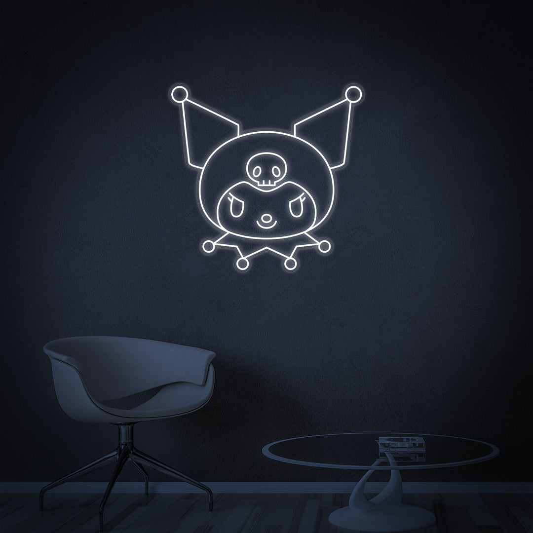 "Kuromi Anime" Neonschrift