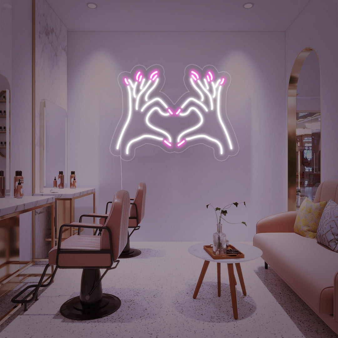 "Nagelstudio" Neonschrift