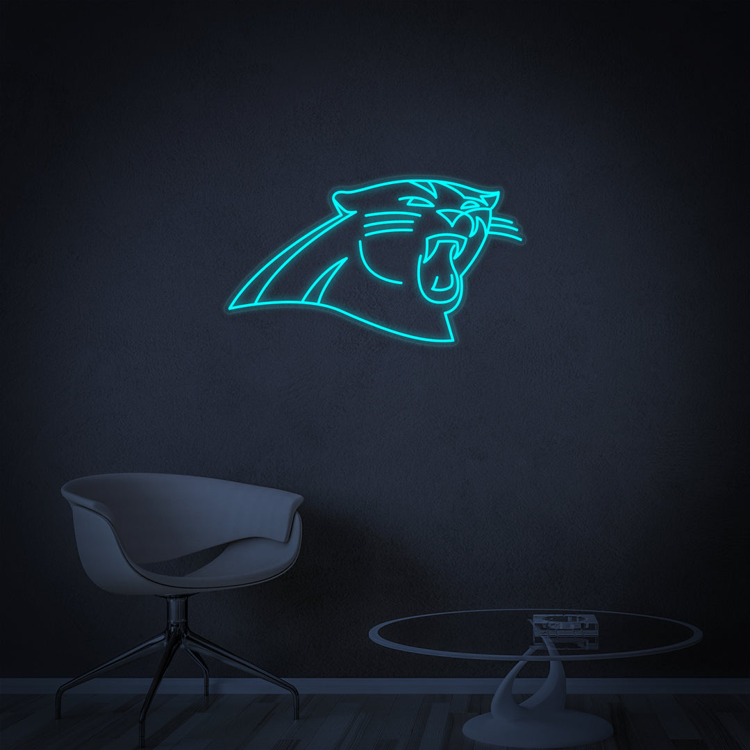 "Panther" Neonschrift