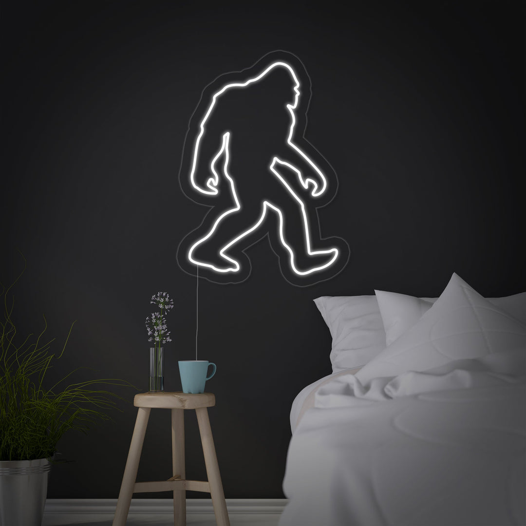 "Sasquatch" Neonschrift