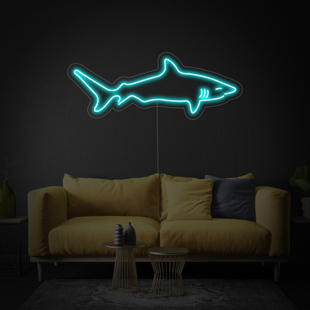 "Hai" Neonschrift