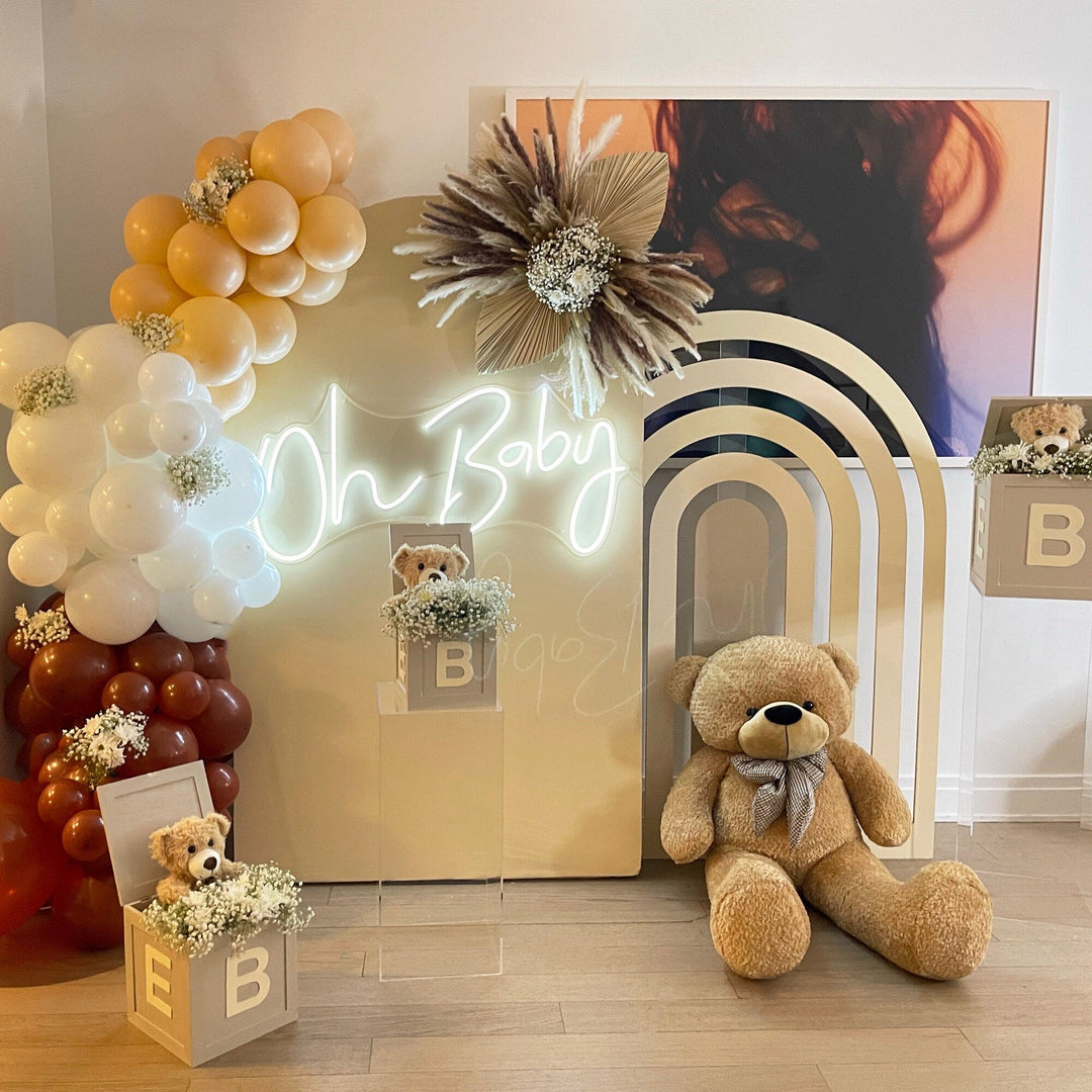 "Oh Baby" Neonschrift (Lagerbestand: 3 Einheiten)