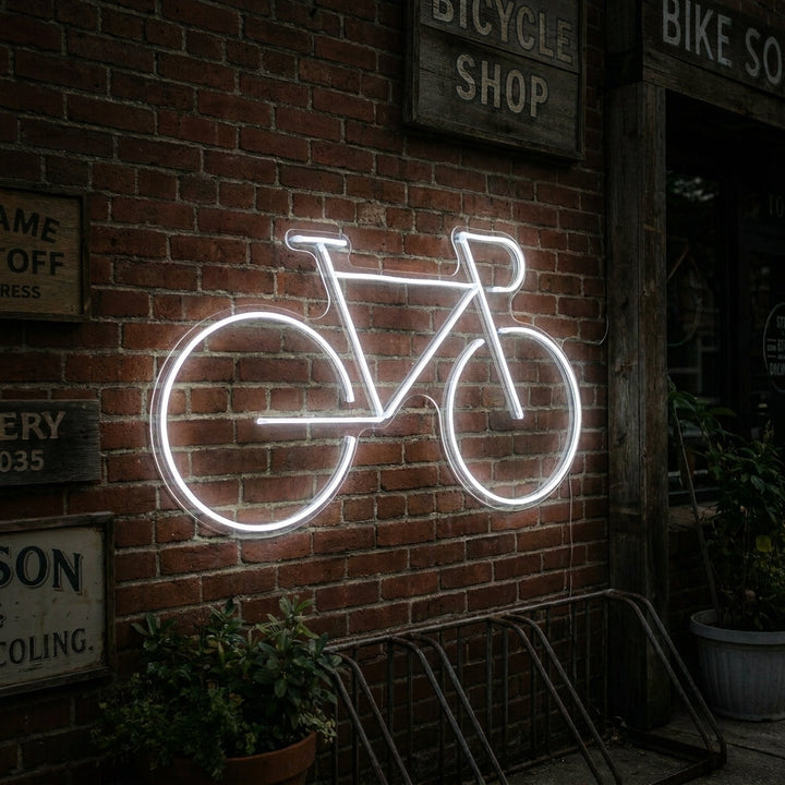 "Fahrrad" Neonschrift