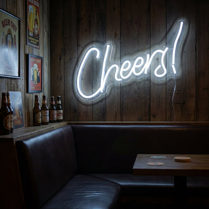 "Cheers Bar" Neonschrift
