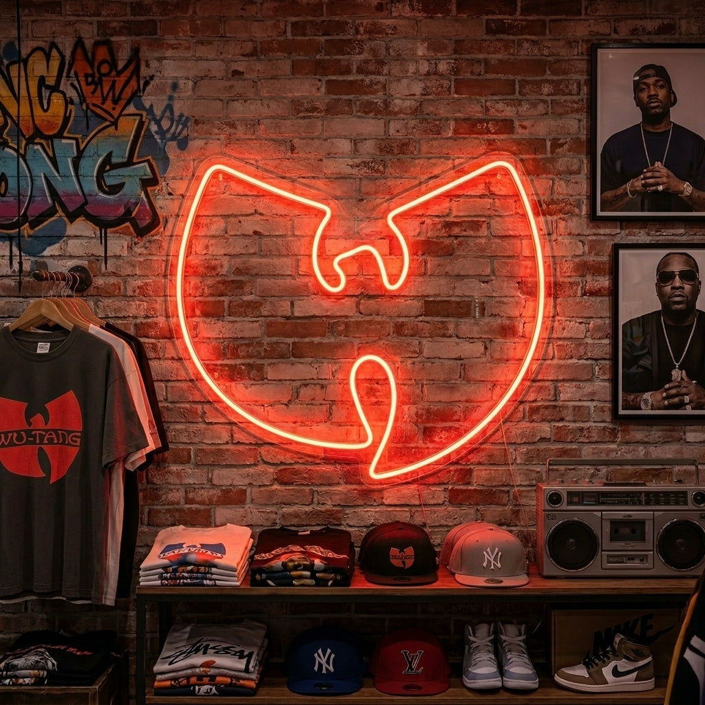 "Wu Tang" Neonschrift