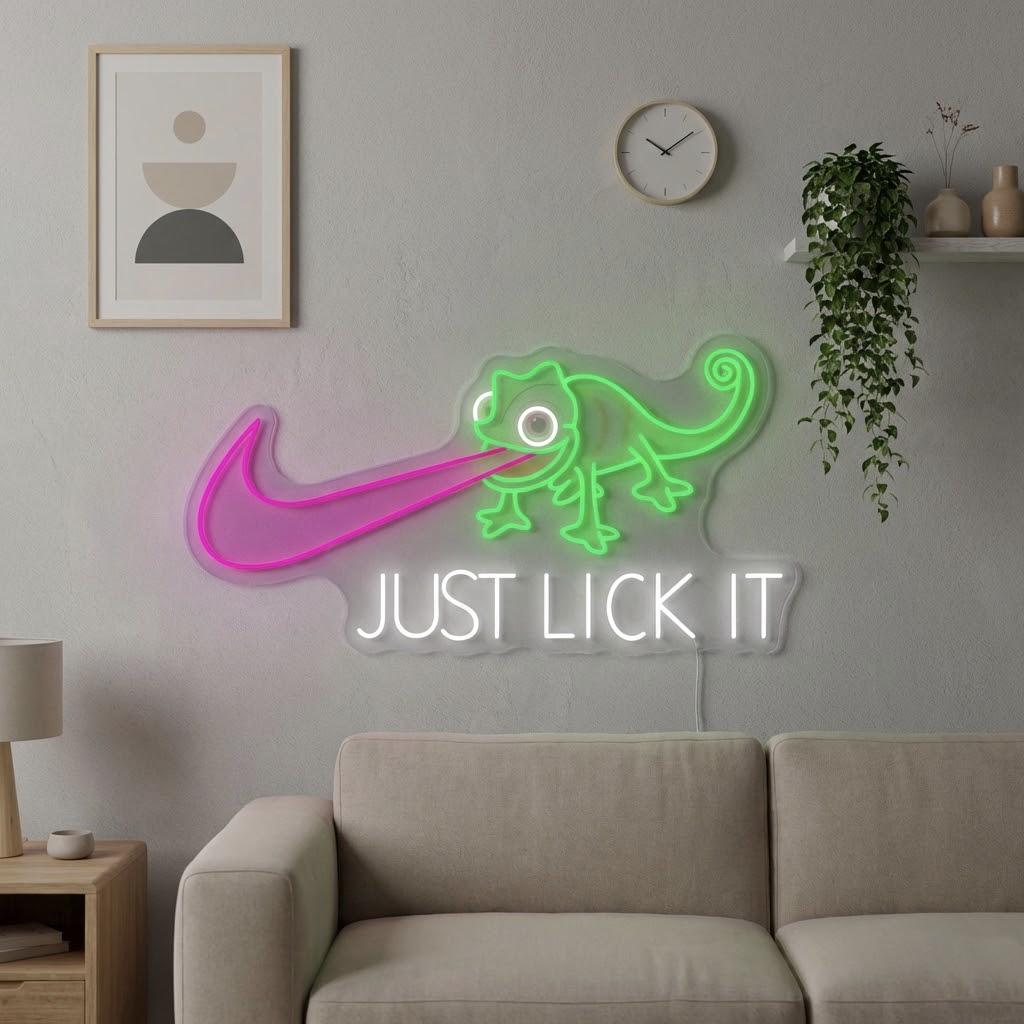 Just Lick It Neonschild