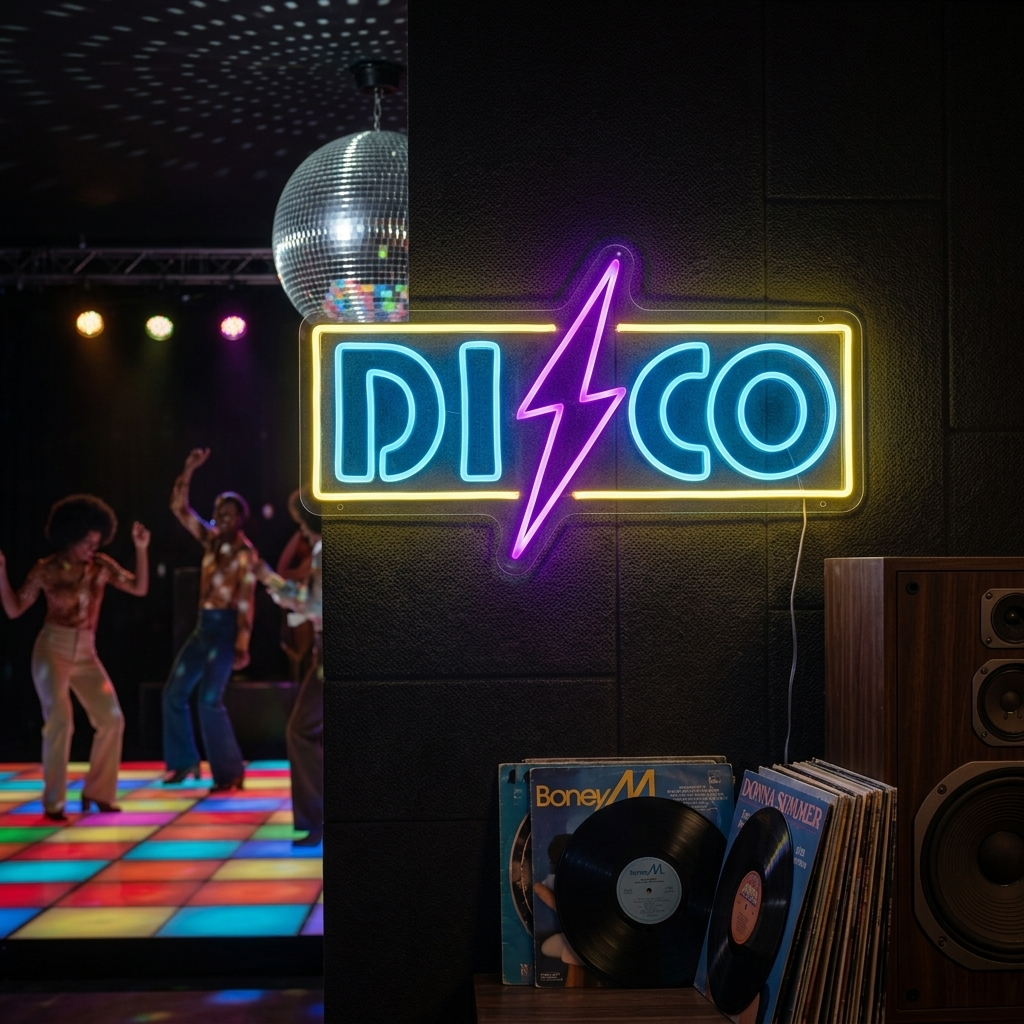 "Disco" Neonschild