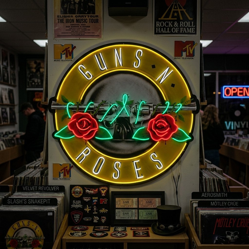 "Guns N Roses" Neonschild