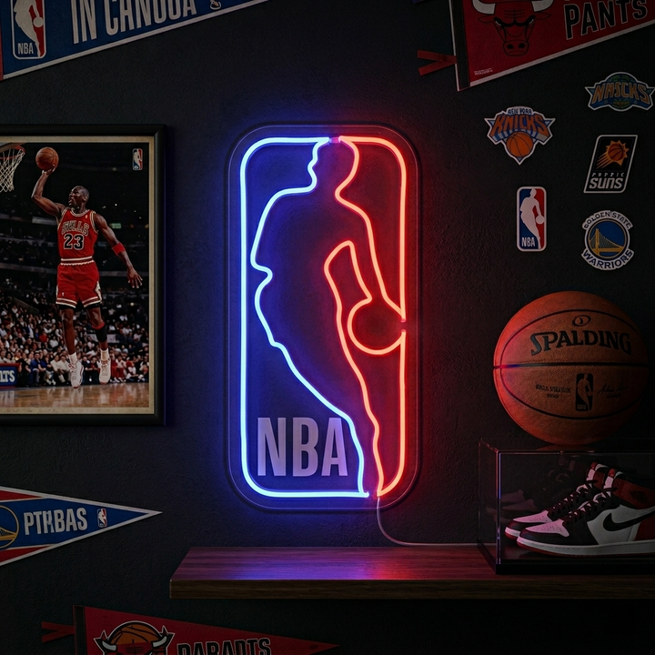 "Basketballspiel Logo" Neonschild