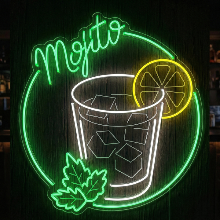 "Mojito" Neonschild