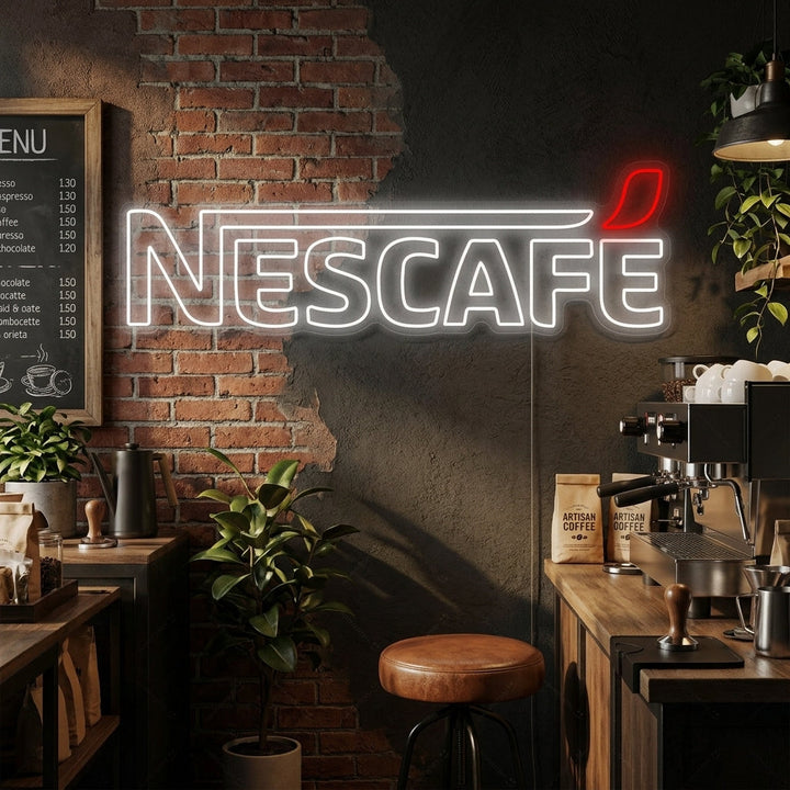 "Nescafe" Neonschild