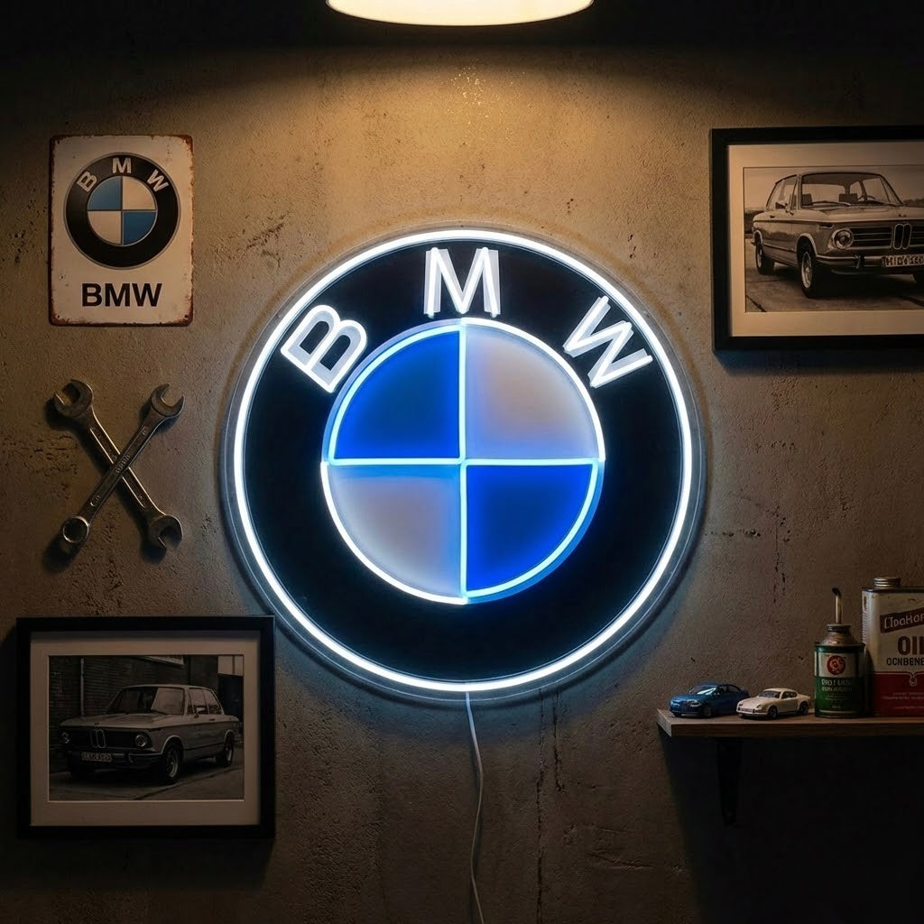 Deutsches Performance Auto Neonschild