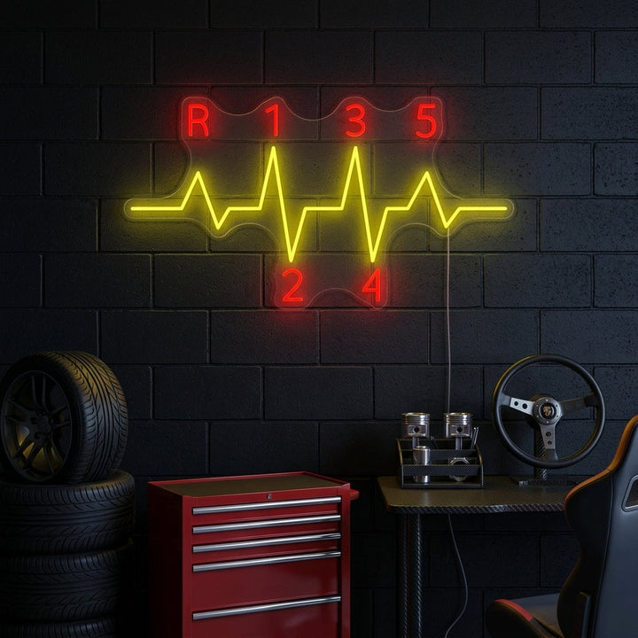 "Auto Getriebe" Neonschild