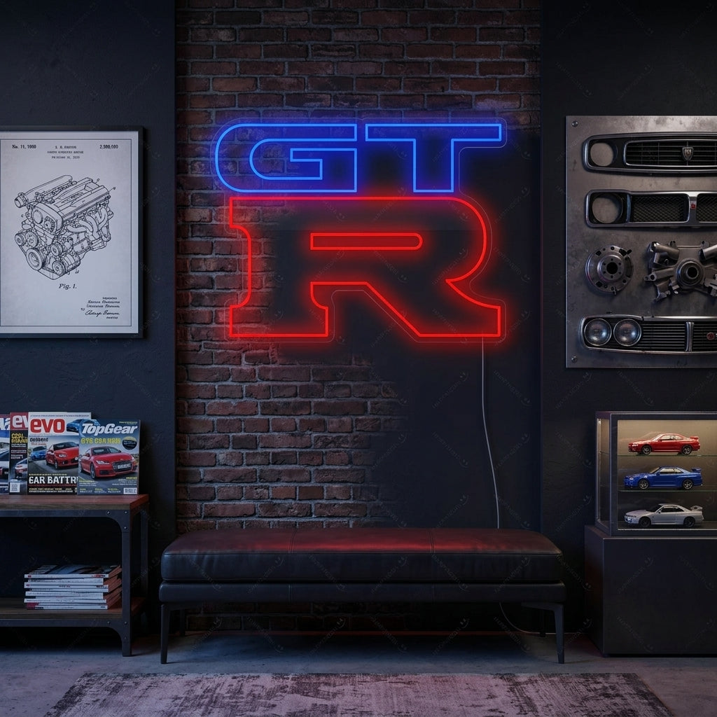 "GTR Logo" Neonschild