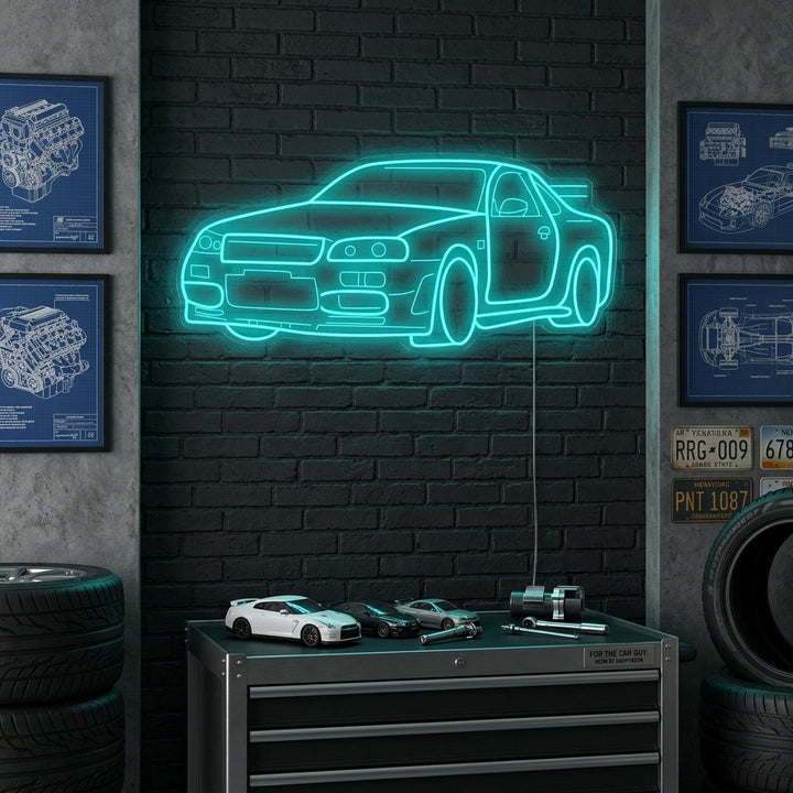 "GTR-Auto" Neonschild