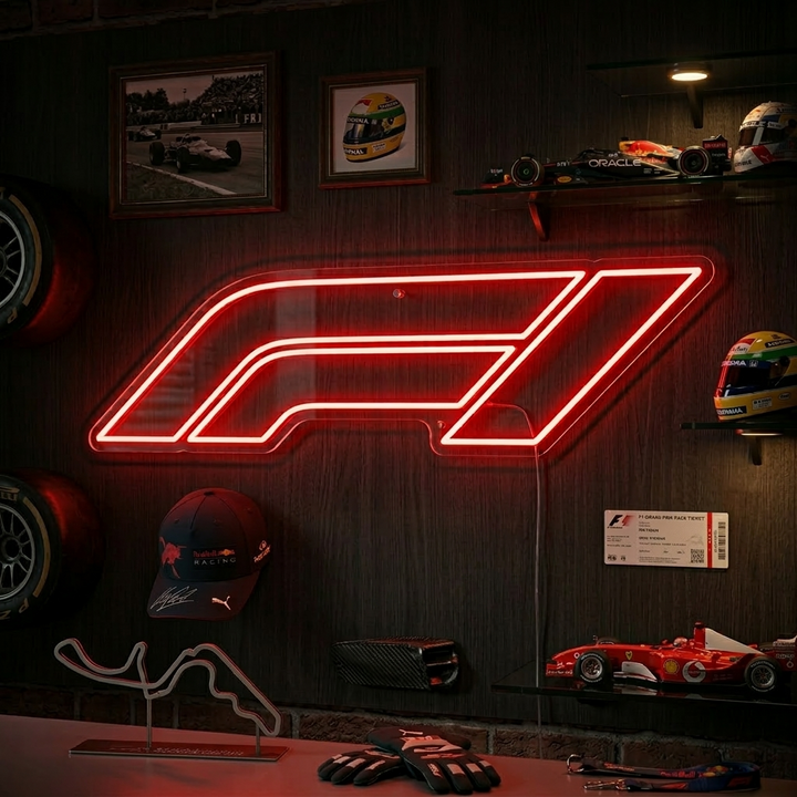 "F1-Logo" Neonschild