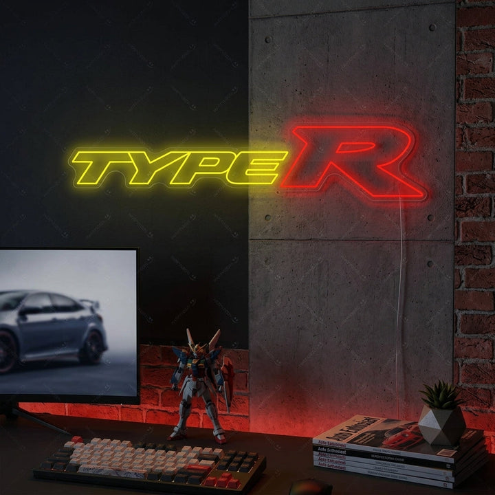"Type R" Neonschild