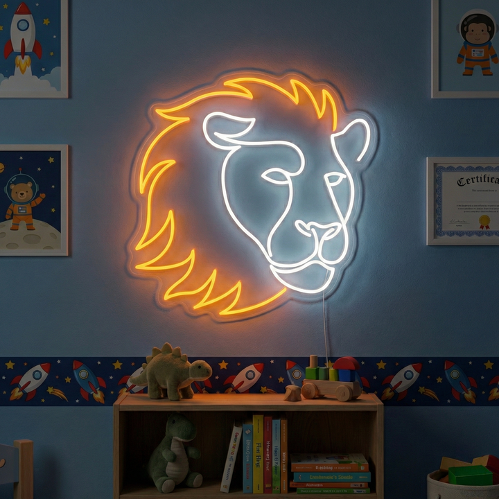 "Löwe" Neonschild
