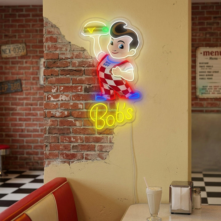 "Bob's Burgers" Neonschild, Big Boy Neonschild