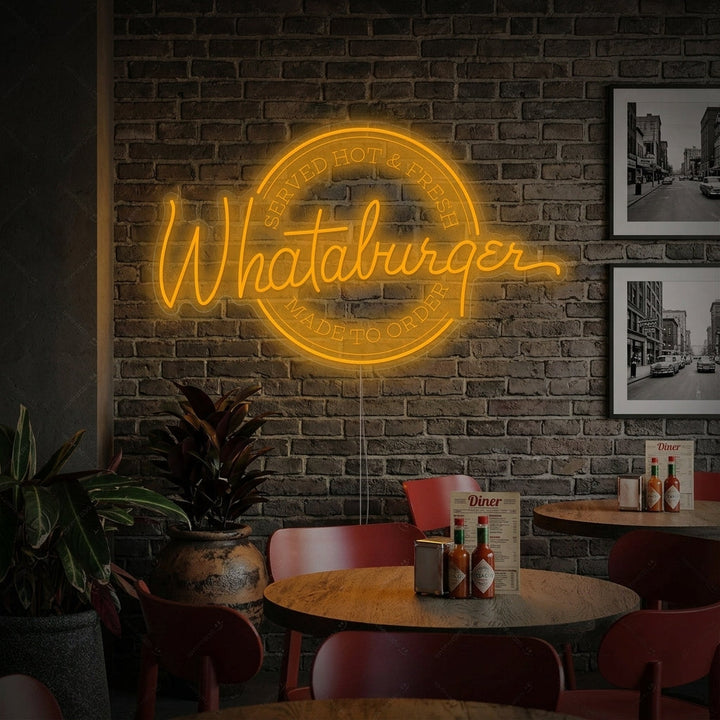 "Whataburger" Neonschild